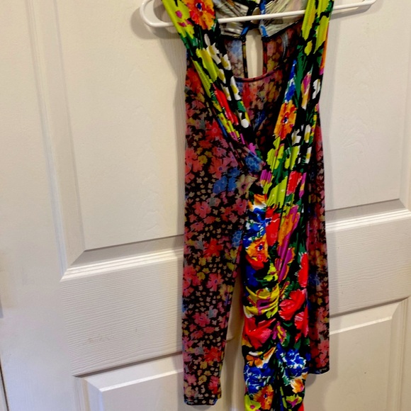 Anthropologie beautiful dress floral theme comfortable elegant NWOT - Picture 10 of 11